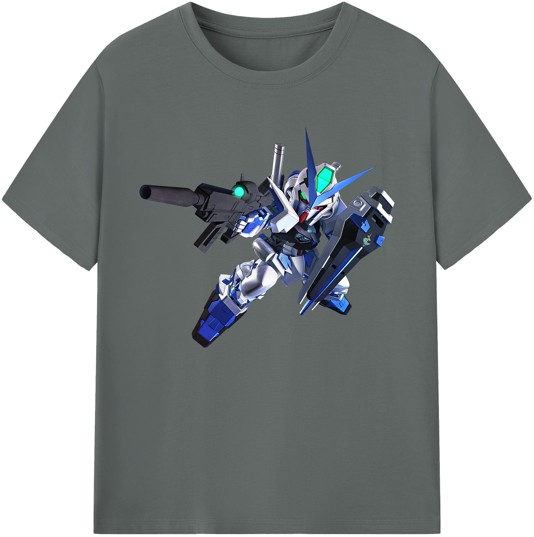 （画像用） 機動戦士ガンダム Mobile Suit Gundam 綿100％ メンズ半袖Tシャツ｜肌触りやわらか＆通気性